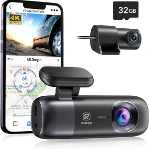 REDTIGER F9 Dash Cam 4K